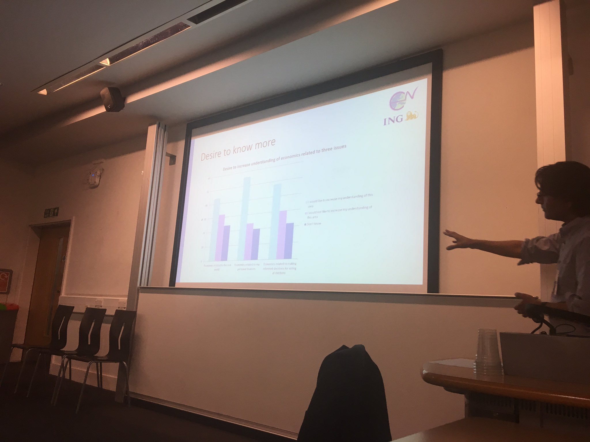 30% of the public *don't* want to increase their understanding of Economics for elections! #DEE2017 https://t.co/IBrq8g6ryb